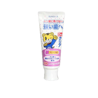 日本狮王LION齿力佳酵素巧虎儿童牙膏葡萄味60g防蛀固齿（新老款及版本随机发货）