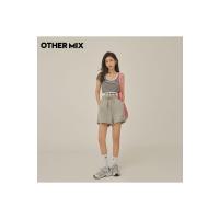 OtherMix大logo背心2021年夏季新款运动修身内搭短款女吊带上衣