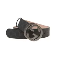 GUCCI 古驰 gucci皮带 奢侈品男士经典金属扣板商务休闲腰带