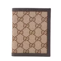 GUCCI 古驰 gucci男包 奢侈品经典男士折叠钱包卡包手拿包