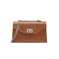 CHARLES＆KEITH 小ck2020新品CK2-80781149女士休闲金属扣饰链条翻盖单肩包女