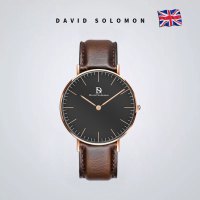 David Solomon手表休闲时尚简约女式手表色皮带ins超火的手表