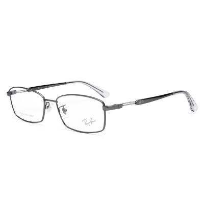 RayBan雷朋眼镜框男超轻钛材商务全框大脸大框近视眼镜架00RX8745D 1000