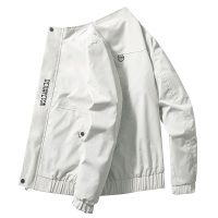 罗蒙（ROMON）夹克男外套2021春秋季男装新款潮流休闲韩版棒球服外衣