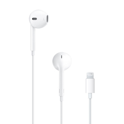 苹果Apple原装耳机Lightning/闪电接头的 EarPods 有线耳机适用于iPhone5代到14代 TN2