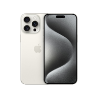 [20W PD快充+壳膜套装]Apple iPhone 15 Pro Max 1TB 白色钛金属 移动联通电信5G手机