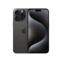 Apple iPhone 15 Pro (A3104) 128GB 黑色钛金属 支持移动联通电信5G 双卡双待手机