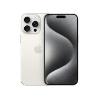 Apple iPhone 15 Pro (A3104) 256GB 白色钛金属 支持移动联通电信5G 双卡双待手机