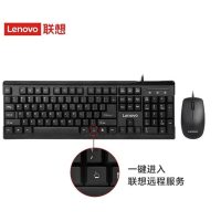 联想（Lenovo）原装 鼠标 键盘 办公键鼠 MK618 有线键鼠套装