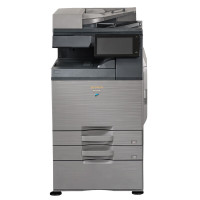 夏普(SHARP) BP-C2652R A3彩色多功能数码复合机 打印机复印扫描办公一体机 (双面输稿器+双纸盒+工作台)