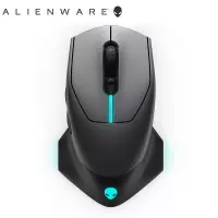 外星人(Alienware)无线游戏鼠标电竞技有线充电双模RGB高端吃鸡外设 AW610M黑