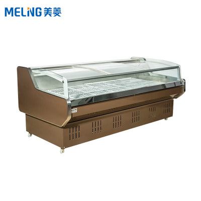 美菱(MELING)MSS-2.0CZ鲜肉保鲜柜 商用展示柜 超市组合岛柜 陈列柜冷柜 冰柜