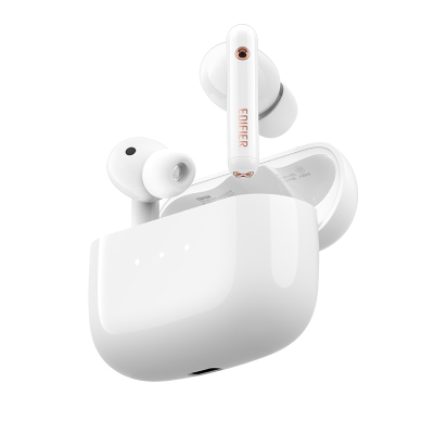 EDIFIER/漫步者TWS NB3真无线主动降噪蓝牙耳机2021年新款运动游戏适用于华为苹果安卓小米 星耀白
