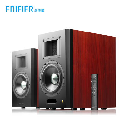 EDIFIER/漫步者 A300Pro无线蓝牙有源电视电脑客厅木质HIFI音箱