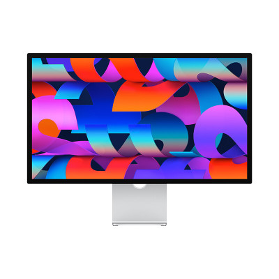 Apple Studio Display 27英寸5K视网膜显示屏 显示器 电脑屏幕-标准玻璃配可调倾斜及高度的支架