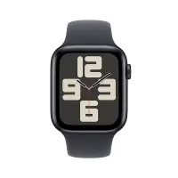 [政府补贴15% 最高补贴500]Apple/苹果 Watch SE 智能手表GPS款44毫米午夜色铝金属表壳午夜色运动型表带M/L MXF83CH/B