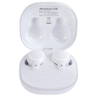 纽曼R5蓝牙耳机双耳真无线运动苹果安卓男女通耳塞小型超长续航 白色