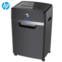 HP惠普 4级保密大型办公碎纸机(单次16张 连续碎40分钟 30L 可碎卡、光盘、订书针)B3016CC