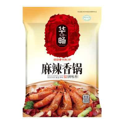 华畅 麻辣香锅调味料x200g/袋*6