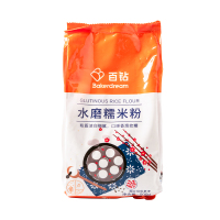 百钻水磨糯米粉500g/袋*2袋