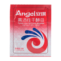 安琪低糖高活性干酵母5g/袋*20袋(电商专版)(红装)