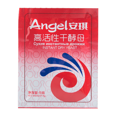 安琪低糖高活性干酵母5g/袋*50袋(电商专版)(红装)