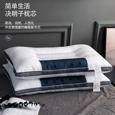 决明子磁石枕头荞麦成人枕一对装家用助睡眠低枕枕芯宿舍