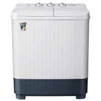 小鸭牌(XIAOYAPAI)XPB45-2848S灰色升级4.5公斤半全自动洗衣机双桶双缸家用小型婴儿童洗脱两用带甩干