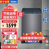 海尔出品统帅波轮洗衣机全自动12公斤大容量租房神器智能预约漂甩二合一健康护衣 12公斤大容量TQB120-Z960