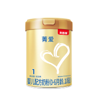 贝因美(Beingmate)菁爱1段900g婴儿配方奶粉(0-6个月适用)乳铁蛋白 DHA 900g*1罐