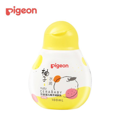 贝亲(Pigeon)润肤乳 婴儿身体乳 含神经酰胺 柚子系列(滋润型)100ml IA264
