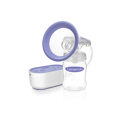 兰思诺(LANSINOH)吸奶器 迷你便携式双模式手电动吸奶器 母乳储存收集器百变吸乳器