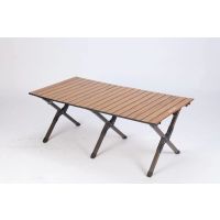 齐居客 蛋卷桌 (铝桌+铁脚中号)QJK-Z101-90