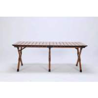 齐居客 蛋卷桌(铝桌+铝脚中号)QJK-Z201-90