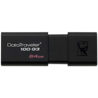 金士顿64G优盘 内存高速USB3.0商务11×43mm