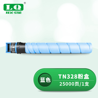 联强 TN328 粉盒 适用柯美C250/C300i/C360i/C7130i 打印量25000页 (单位:支) 蓝色