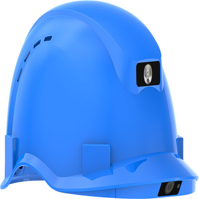 御皇康-A700智能安全帽4g/5G实时传输摄像远程定位监控工程头盔记录
