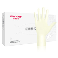 Wellday-A940丁腈乳胶手套橡胶加厚耐用医用级pvc外科医护