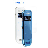 飞利浦(PHILIPS)VTR6600 8G学习记录 高清触摸数字降噪录音笔 蓝色