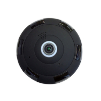 丛林狐 wifi监控摄像头360全景智能高清夜视网络一体机无线套装 960P 64G内存