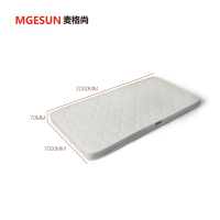 麦格尚 床MGS-WSC002 简易大床 欧式床 卧室床 垫2000*1000*70mm