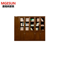 麦格尚 木质文件柜FWJG-YL016 实木油漆文件柜 办公室资料柜 储物柜