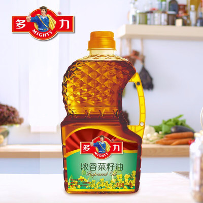 多力浓香菜籽油 1.8L 压榨食用油 1桶
