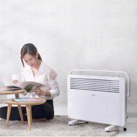 美的(Midea) NDY-DN 电暖器对流式电散热器对衡式欧式快热家用速热 防水2000W内置加湿 取暖器 单台装