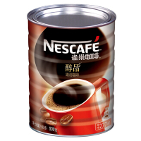 雀巢 Nestle 速溶咖啡 醇品速溶咖啡桶醇500g 可冲277杯 无蔗糖 黑咖啡 冲调饮品