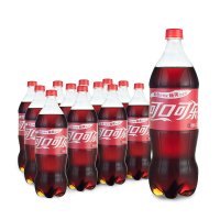 可口可乐 碳酸饮料 大瓶装饮料 1.25L*12瓶 整箱装