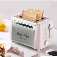 小熊(Bear)DSL-A02E3 烤面包机烘烤不锈钢吐司三明治机早餐机