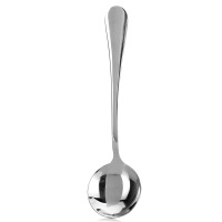 勺子不锈钢汤勺韩式圆勺Y-9848