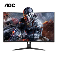 AOC 32英寸144hz显示器曲面电竞游戏显示屏吃鸡电脑液晶屏幕1500R曲率广视角CQ32G2E 大屏2K