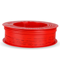 德力西(DELIXI)BV6平方 铜芯电源线(红色)100米